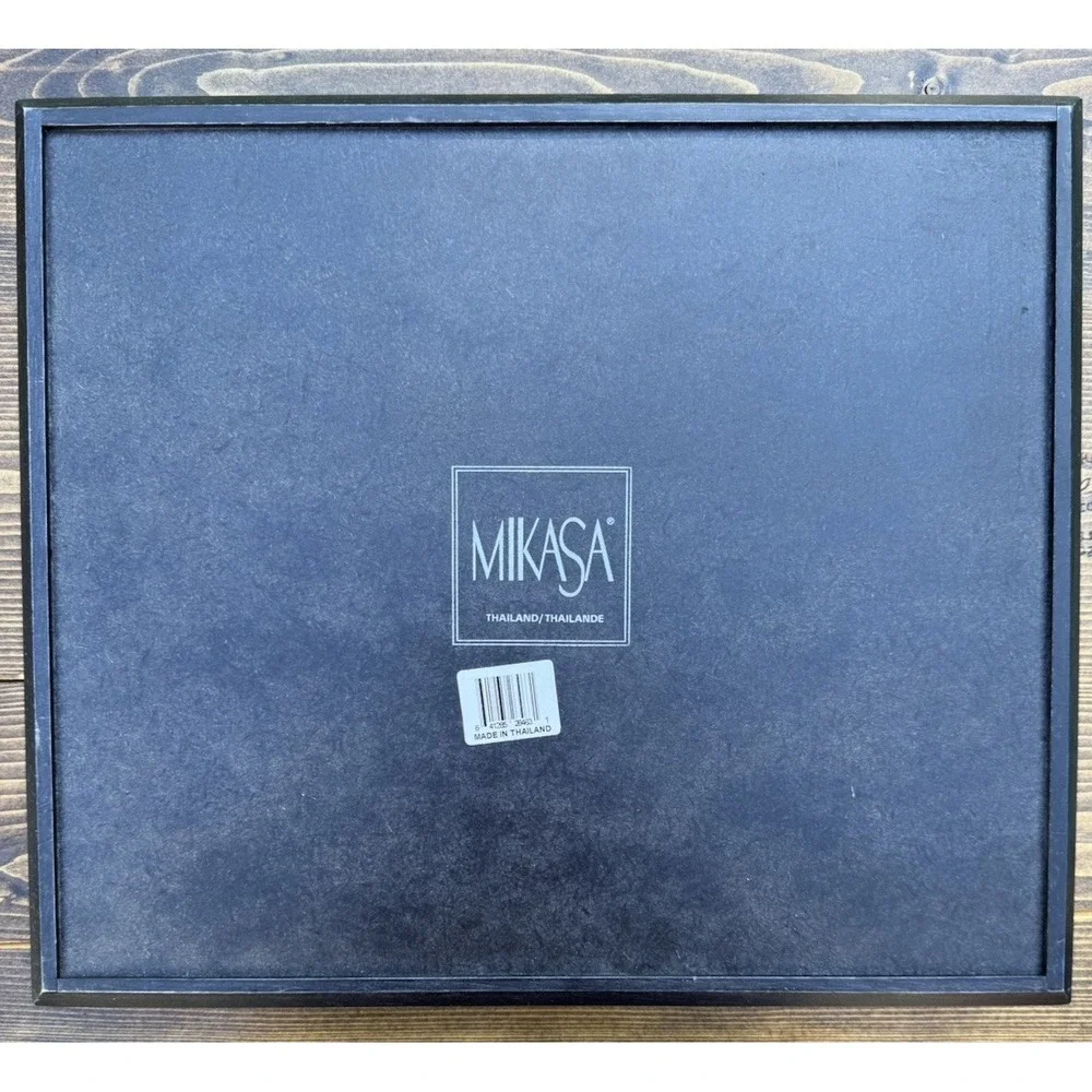 Black Flatware‎ Organizer Tray Mikasa Silverware Drawer Insert Utensil Holder